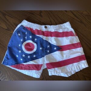 Chubbies Ohio Flag Shorts Mens L